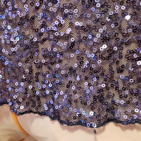 h.i.p. Blue Sequin Camisole Tunic Nordstrom Top - Picture 5 of 10